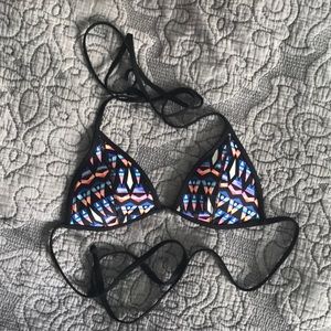 Triangle bikini top